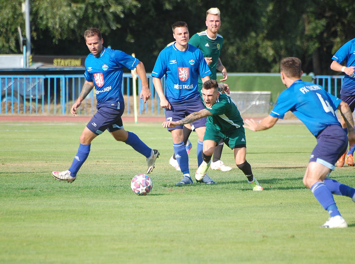 Baník poražen o šest branek, do přestávky bylo hotovo